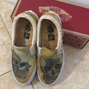Van Gogh Vans skull 💀